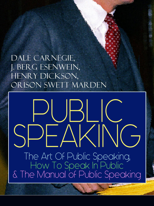 Title details for PUBLIC SPEAKING by Dale Carnegie - Wait list